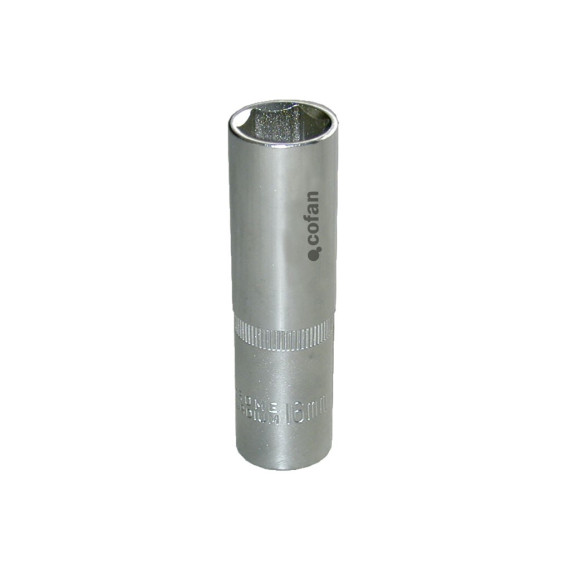 Vaso largo 1/2" métrica mm
