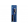 Set di cacciaviti con asta flessibile e 9 bussole da 1/4 (5-13mm) COFAN