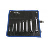 Set di 8 chiavi a stella piatte in acciaio al cromo vanadio COFAN 09504056