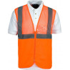 WORKTEAM C3612 High Visibility Vest with Mesh Top