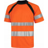 Camiseta técnica de alta visibilidad WORKTEAM Serie Fluor C2941