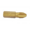 Punta Titanium Phillips 1/4 "traços ph-1 em PH-3 de 25mm a 50mm COFAN 09530001