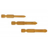 Titanium pozidrive three-point blister 50mm TIM EXTRA PZ COFAN 09594008
