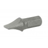 Punte di avvitamento Piana Standard 5/16" in acciaio COFAN