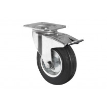Gummiräder / Metallbremseplatte 09403521
