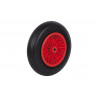 Construction wheel with "Pinchable" bearing 09402706