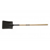 Square steel shovel without handle 09517108