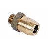 Male Metric connector raufoos for different sizes of COFAN tube.