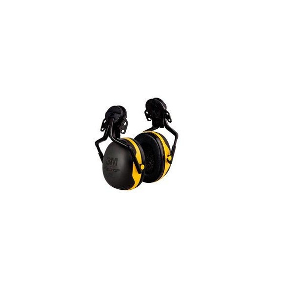 Helmet earmuffs with anchor P3E 30DB (yellow) 3M pellet x2p3
