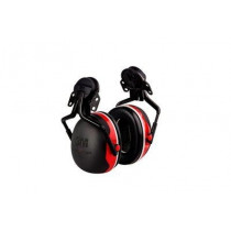 Cadmuffs pour casque avec ancrage P3E 32DB (rouge) Pellet 3M X3P3