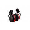 Cuffie per casco con ancoraggio X3P3 33dB (rosse) PELTOR 3M