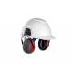Orejeras para casco con anclaje P3E 32db (rojas) 3M PELTOR X3P3