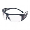 Sicherheitsbrille mit klaren, beschlagfreien Gläsern und grauem Scotchgard™-Rahmen (K und N) 3M