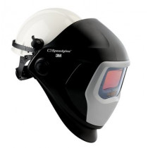 3M Speedglas 9100 welding helmet, with safety helmet and 9100V 583805 screen
