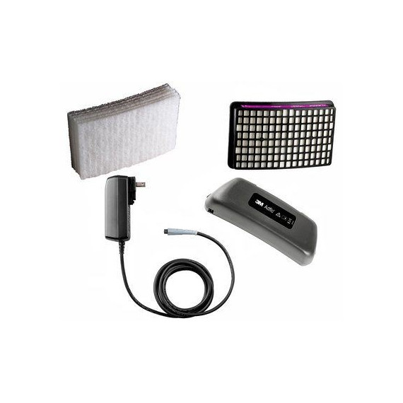 Kit de bateria de íon de lítio do kit de 3M Adflo Kit 837635