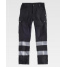 Calças industriais com faixas refletoras segmentadas WORKTEAM Combi C2717