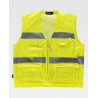 WORKTEAM C3647 High Visibility Safari Vest with Back Pocket