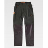 Pantaloni sportivi dritti con rinforzi in tessuto combinato WORKTEAM S8335
