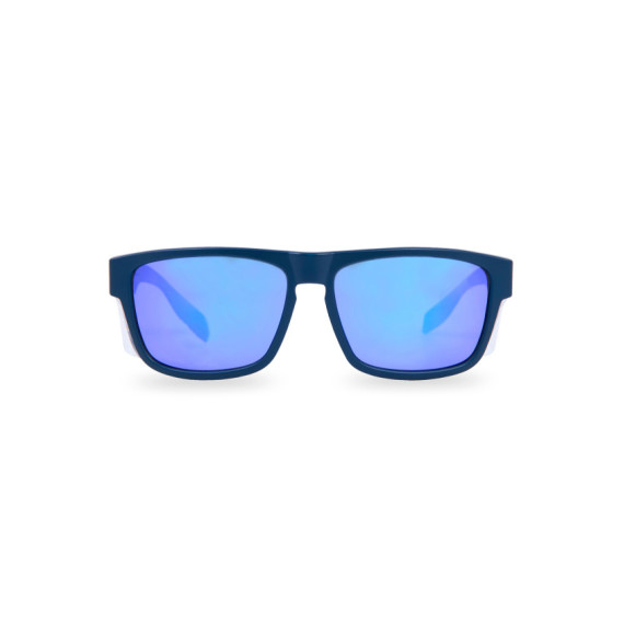 Occhiali di protezione Brave 139.31 Matt Blu Lente PC Specchio Blu Solare PEGASO SAFETY