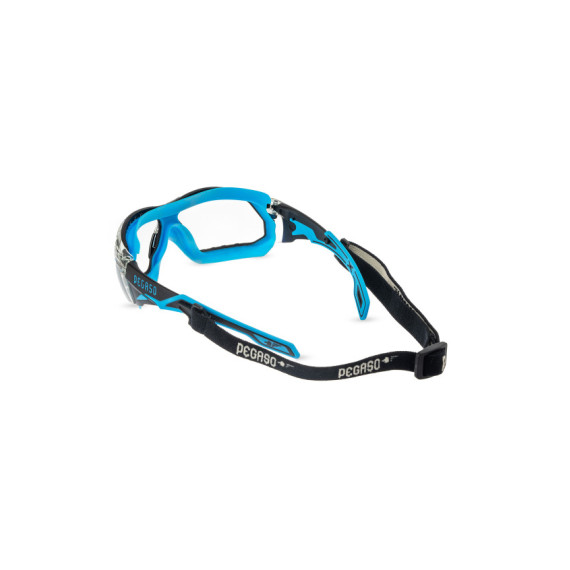 Schutzbrille Omnis 205.04 PC Farblos PRIVILEGE + Innenset und abnehmbares Stirnband PEGASO SAFETY
