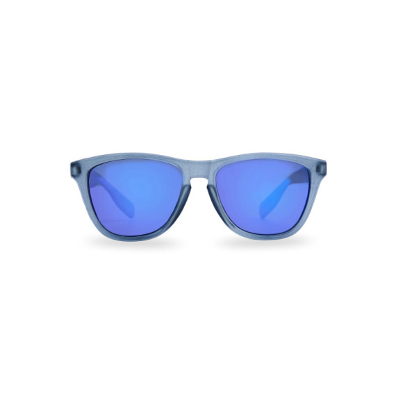 Schutzbrille Touko 208.03 Grau Transparent Sonnenschutzlinse Blau verspiegelt PEGASO SAFETY
