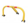 High visibility barrier for parking STOPROJA METALWORKS