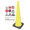 Cone + Caution Sticker RC1000JSTI
