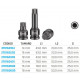 Impact glasses of 1/2 with tipple tip / xzn 270160104