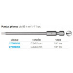 Puntas de 89 mm 1/4 hex. 270140106
