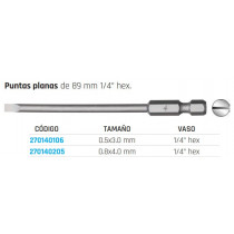 89 mm 1/4 Hex-Tipps. 270140106