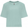 Camiseta de tamanho curto e solto para mulher com manga curta DOMINICA ROLY
