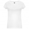 T-shirt de femme à manches courtes encrée et touché en coton HAWAII ROLY
