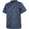 Printed short-sleeved jacket with stain-resistant finish WORKTEAM B9808