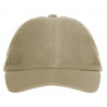Casual 6-panel cap with contrast sweatband TERRA ROLY