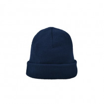 Gorro de punto con doble vuelta (10 unds) GR90099055