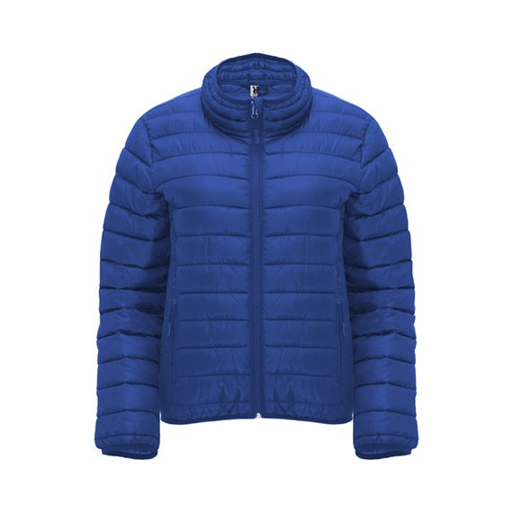Padded woman jacket with filling touch feather RA50950199