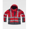 WORKTEAM S9212 High Visibility Thermal and Windproof Combi Workshell Jacket
