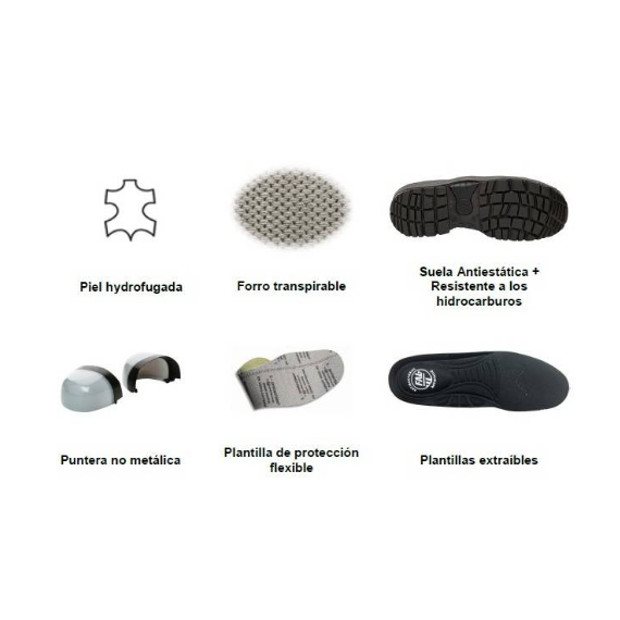 Sicurezza STILE S3 + SRC + CI - EN 20345 (Rif. S3 141752)