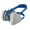 Masque de respiration type mouche avec deux filtres ELIPSE A2P3 SAFETOP