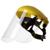 Face shield with side folds SAFETOP Facyplus