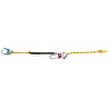 SAFETOP positioning rope with 12 mm aluminum chut