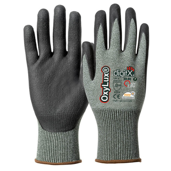 Guantes digitx oxylux 60-80 (12 pares)