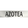 Señal informativa Azotea, de acero inoxidable 0'8mm 50 x 200 mm SEKURECO