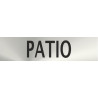 Informative Patio Stainless Steel Adhesive 0.8mm 50 x 200 mm
