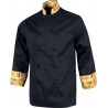 Unisex kitchen jacket combined with cuff and flared print WORKTEAM B9203
