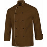Unisex kitchen jacket with combined safety buttons WORKTEAM B9205