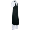 Oval neck apron and central opening workteam m402