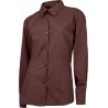 Blusa entallada para mujer con cuello clásico WORKTEAM B8090