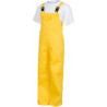 Children's dungarees with covered half back and elastics on the back WORKTEAM B2701