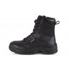 Protective boot in black split leather WORKTEAM P3007